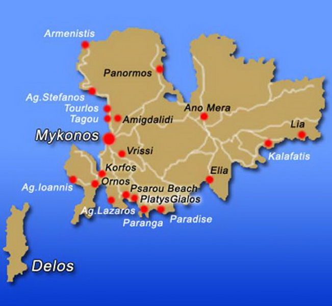mikanos map